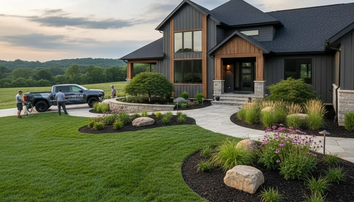 Louisville, KY landscaping service for professional lawn care and yard maintenance